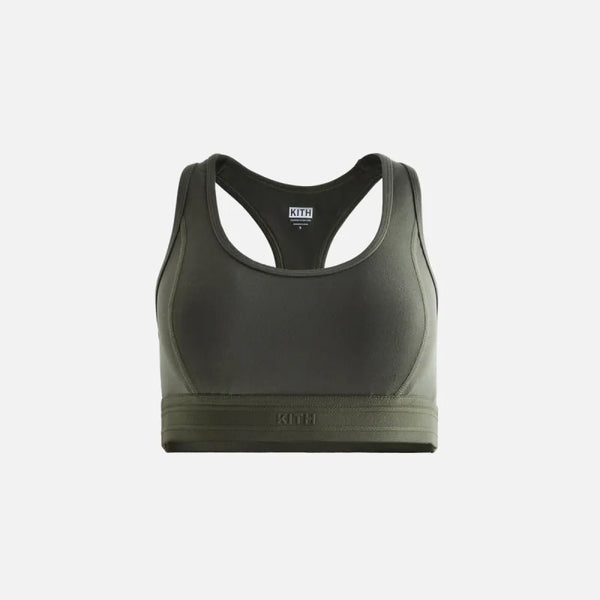 Kith Women's Alex High Impact Bra - Green XS MSRP: $80