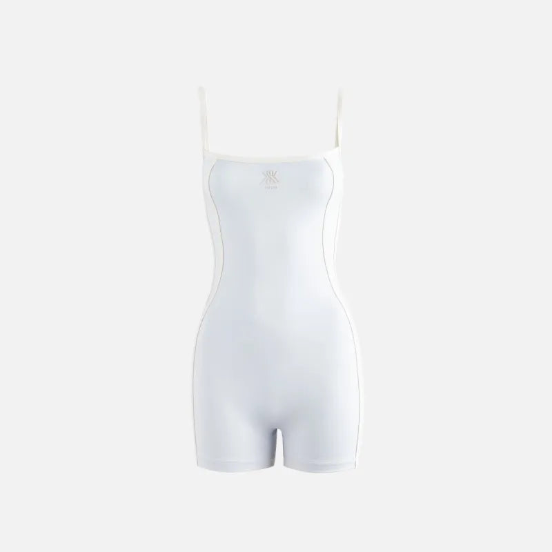 Kith Women's Remi Active Romper - Light/Pastel Blue L MSRP: $145