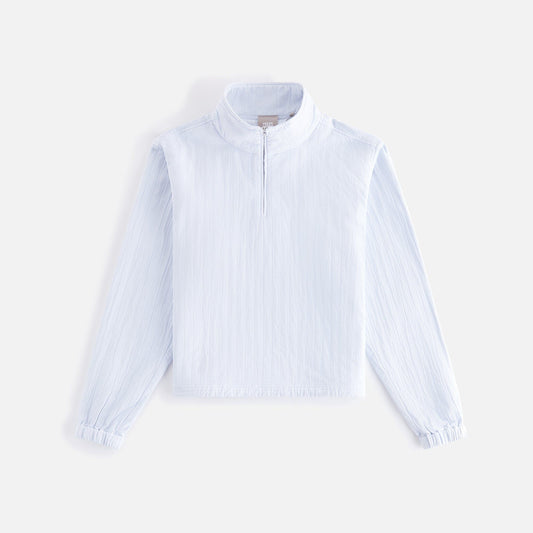 Hunter Quilted 1/4 Zip - Light/Pastel Blue XS