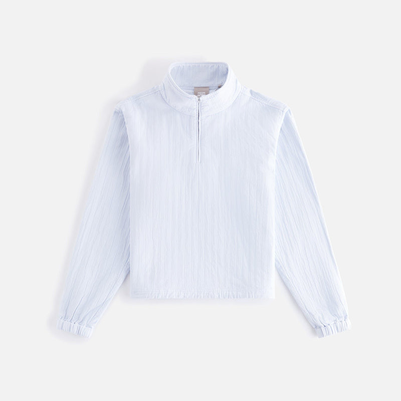 Kith Women's Hunter Quilted 1/4 Zip - Light/Pastel Blue LARGE