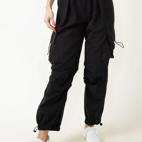 Kith Women's Nuru Sheer Parachute Pant - Blk 25 MSRP: $210