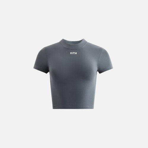 Kith Women's Mulberry Active Top - Dark Grey XS (MSRP: $95)