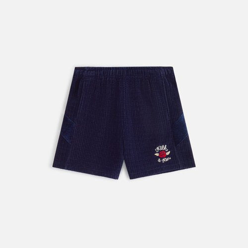 Kith Women's Bonded Pointelle Rayne Short - Navy Size XS
