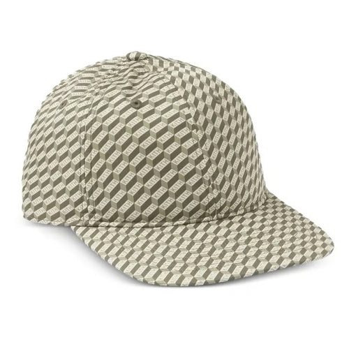 KITH Women's Monogram Dad Hat In Printed Silk - Green O/S MSRP: $95
