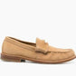 Rhude Suede Tan Slip-On Loafer Shoes