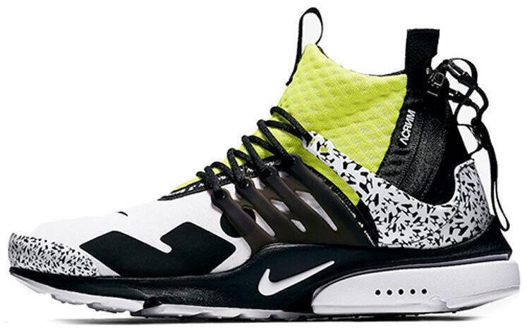 Size 4 - Nike Acronym x Air Presto Mid Dynamic Yellow