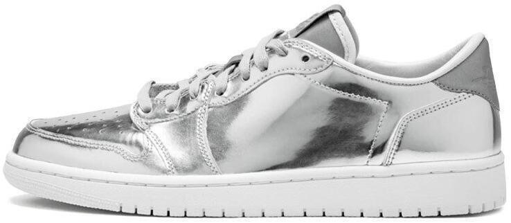 Size 12 - Air Jordan 1 Retro OG Pinnacle Low Metallic Silver